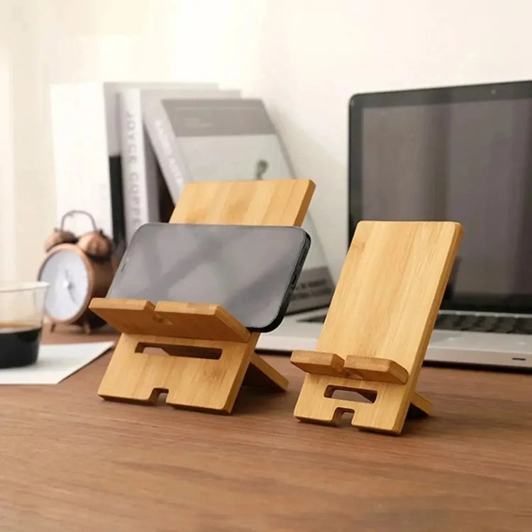 Bamboo Phone & Tablet Stand